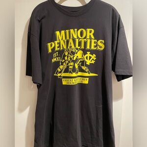 Violent Gentlemen Minor Penalties heavyweight tee size XL
